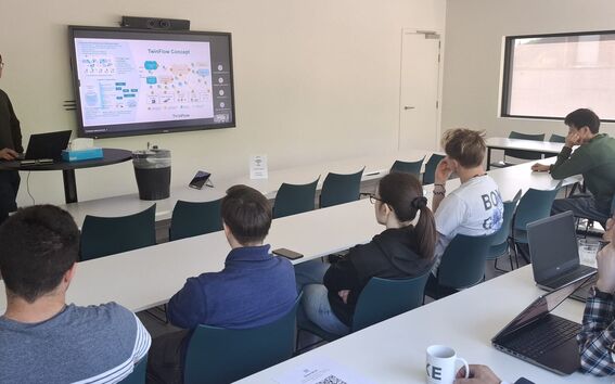 TwinFlow presentation at Ghent University