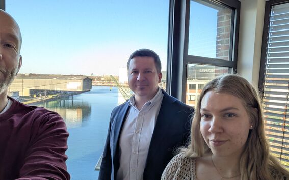 Visitors at Fraunhofer ISST